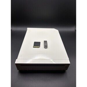 Nintendo Wii RVL-001 Modded Homebrew GameCube Compatible USB Setup Console Only